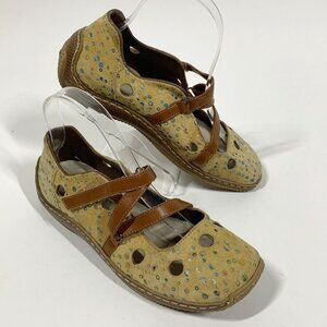 Rieker Antistress Slip-On Suede Polka Dot Women’s Shoes 38 EU / 7 US